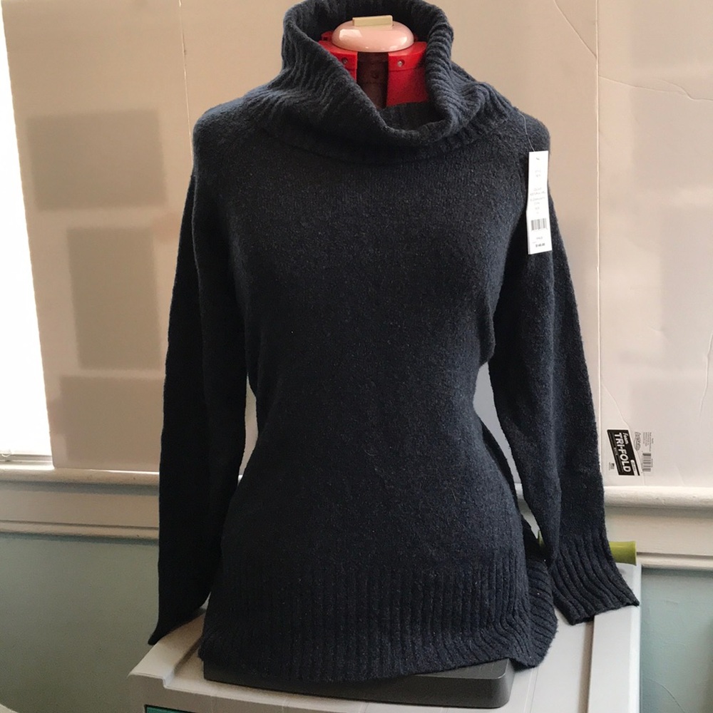 French Connection !!NWT!! Cowl neck sweater blue